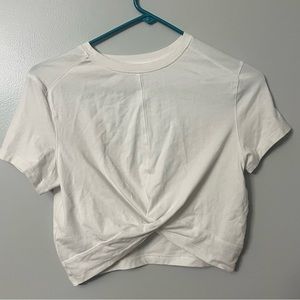 Alphalete cropped t shirt. Size small.